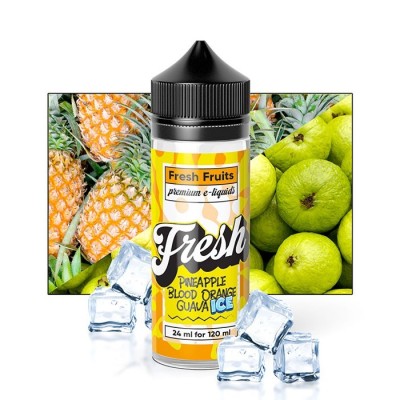 Fresh Pineapple Blood Orange Guava Ice 24/120ml